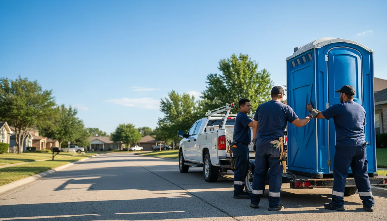 Portable Toilet Rental in Fall River, KS near me